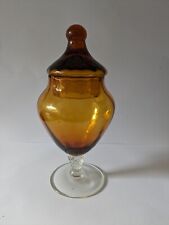 Amber glass vintage for sale  MARKET RASEN