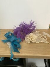 Selection fascinators teal for sale  SOUTHPORT