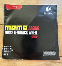 Logitech MOMO Racing Force Feedback Wheel Setup Software PC Profiler for sale  Shipping to South Africa