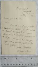 1920 letter william for sale  STOKE-ON-TRENT