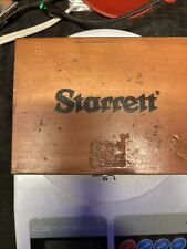 Starrett co. precision for sale  Lee Center