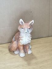 Ceramic fox figurine for sale  KIDDERMINSTER
