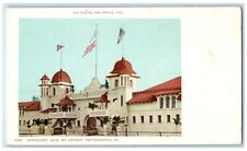 c1905 Los Banos escena exterior San Diego California CA sin publicar postal vintage segunda mano  Embacar hacia Argentina