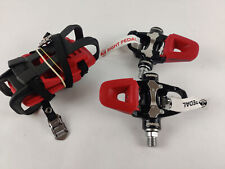 Spinning Trio Threaded Stationary Bike Pedal Set w/ Baskets 6877399  9090309 for sale  Shipping to South Africa