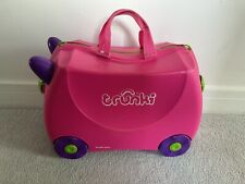 Trunki suitcase pink for sale  WILMSLOW