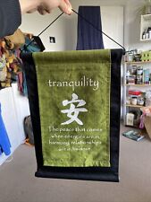 Tranquility wall scroll for sale  HOVE