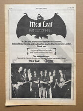 Meat loaf bat for sale  Shipping to Ireland