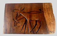 Wood deer plaque for sale  Boulder City