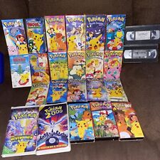 Usado, ENORME Lote de 24 Pokemon Série Original de Desenhos Animados/Filme Coleção de Fitas VHS comprar usado  Enviando para Brazil