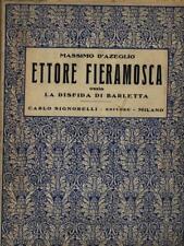 Ettore fieramosca libri usato  Italia