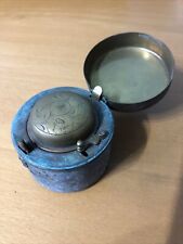 Antique travel inkwell for sale  SUDBURY