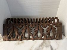 fireplace grate iron for sale  Pollock