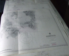 Admiralty charts joblot for sale  CHELMSFORD