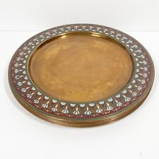 Pier 1 Copper Colored Metal Boho Charger Set of 7 Diameter 13" for sale  Tucson
