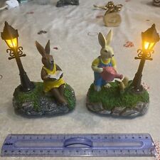 Lapins statuettes bunny d'occasion  Saint-Genis-Pouilly