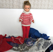 Vintage 1950's / 1960's Hard plastic Doll & Clothes 20" - Ideal / Miss Revlon ? for sale  Shipping to South Africa