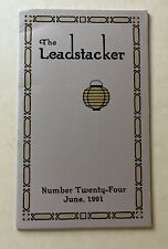 Leadstacker 1991 letterpress for sale  Capitola