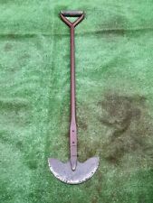 Used, Lawn Edger All Metal Lawn Edger Half Moon Vintage Garden Tool (A722) for sale  Shipping to South Africa