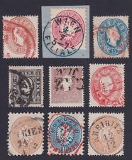 Austria 1858/1864 - Bonito lote de 9 sellos clásicos usados...................S421 segunda mano  Embacar hacia Argentina