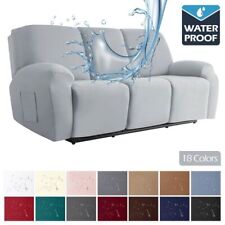Used, Waterproof Stretch Recliner Sofa Covers 1/2/3/4 Seats Slipcover Protector Covers for sale  Shipping to South Africa