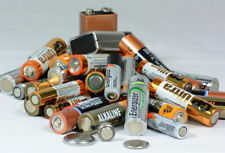 Paquetes de baterías de un solo uso de marca mixta: 9V, D, C, AAA, usado segunda mano  Embacar hacia Mexico