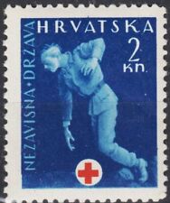 Croazia 1943 croce usato  Trambileno