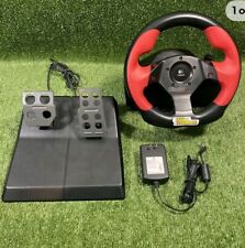 Used, Logitech WingMan Formula Force GP Force Feedback Steering Wheel & Pedals Tested for sale  Shipping to South Africa