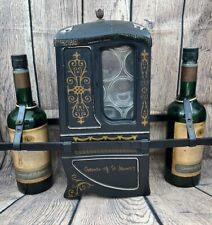 Novelty Wine Bottle Holder/Display-Black Sedan Chair-Light (AF)-Bar/Home Decor for sale  Shipping to South Africa