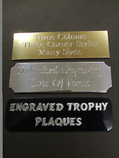 Engraved self adhesive for sale  GREAT YARMOUTH