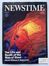 NEWSTIME, DC (1993) Death Of Superman Companion revista falsa comprar usado  Enviando para Brazil