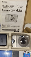 CANON POWERSHOT S100 DIGITAL ELPH CAMERA w/ 64mb CF, Charger, Batt E18 Err Parts for sale  Shipping to South Africa