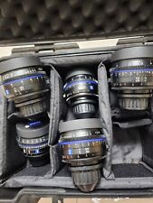 Zeiss CP3  PL Mount 5 Lens Set- 15,25,35,50,85mm T2.1 for Arri PL for sale  Shipping to South Africa