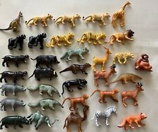 38 x Wild Animals Zoo Safari Farm Playset Toy Animal Figures Kids Children Gift for sale  Shipping to South Africa