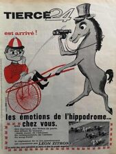 Publicite 1965 tiercé d'occasion  Bordeaux-