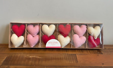 Guirnalda corazón Love & Cupcakes Valentines 6 ft rojo fieltro blanco rosa segunda mano  Embacar hacia Mexico