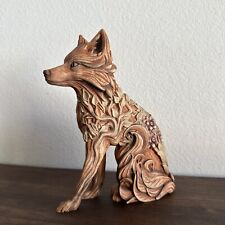 Wooden carved fox for sale  Cape Coral