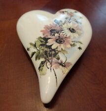 Handmade ceramic heart for sale  Watervliet