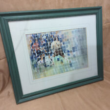 Football watercolour painting for sale  KING'S LYNN