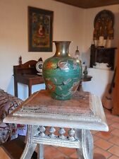 Vase cuivre cloisonné d'occasion  Le Neubourg