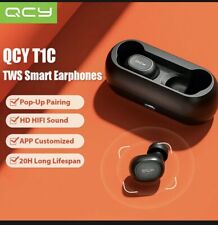 Fone de ouvido intra-auricular estéreo QCY T1C TWS BT5.0 esportivo fone de ouvido com microfone duplo U7G3 comprar usado  Enviando para Brazil
