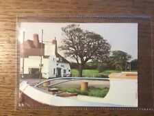 Shropshire Union Canal Postcard Wharf Tavern Goldstone, used for sale  PRESTEIGNE