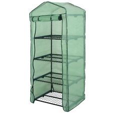 USED Mini Greenhouse Outdoor  Portable Green House Gardening w/ 4 Tier PE  for sale  Memphis