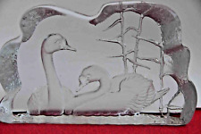 Wedgwood crystal swans for sale  ASHFORD