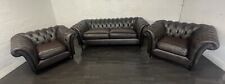 leather chesterfield suite for sale  POTTERS BAR