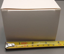 White Chipboard Tuck Box Auto Bottom (3 3/4 x 2  3/4x 2 1/2 deep ) (Box of 600), used for sale  Shipping to South Africa