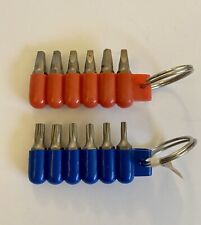 Usado, 2 conjuntos de chaves de fenda/bocados Torx Mix comprar usado  Enviando para Brazil
