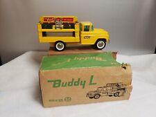 De colección. Camión de reparto Buddy L Coca Cola década de 1960, caja parcial, botellas, camiones de mano segunda mano  Embacar hacia Argentina