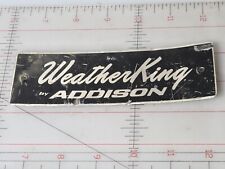 Weather king addison for sale  Lincoln