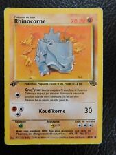 Carte pokémon rhinocorne d'occasion  Péronne