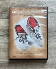 DVD de fabricação de mocassim América do Norte estilo indígena nativo americano Frank vídeo branco comprar usado  Enviando para Brazil